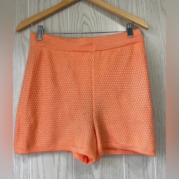 Madden NYC Juniors Crochet Coral Reef Top Short Set, Size L EUC - Picture 8 of 9